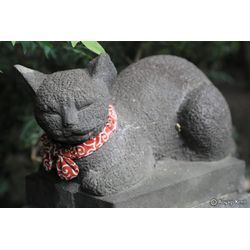 眠り猫像の画像1