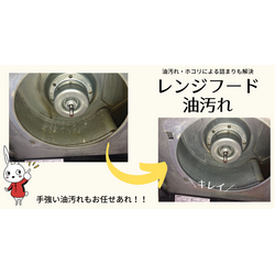 手の届かない部分までスッキリ！プロのレンジフード清掃の画像1
