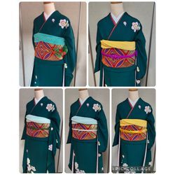 振袖帯揚げ帯締めコーディネートの画像1