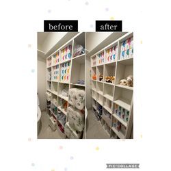 片付けのbefore after『トイレ』『キッチン』の画像1