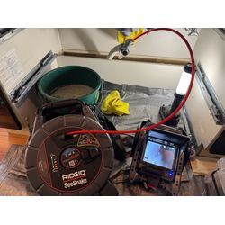 神戸市垂水区、一戸建て住宅排水管洗浄の画像2