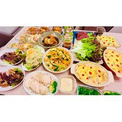 ポッサム🍖他10品❗️帰ったら冷蔵庫におかずがズラリ⭐️の画像1