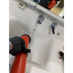東村山市　洗面所排水つまり除去作業　地域最安値　即日対応の画像2