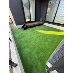 ナチュラル人工芝施工の画像2