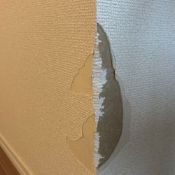 コーナーの壁紙補修の画像1