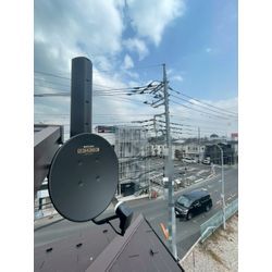 【✨埼玉県さいたま市緑区　ユニコーンアンテナ＆4K8K対応BS/CSアンテナ設置工事✨】の画像2