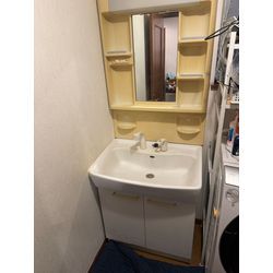 口コミありがとうございます🎵現調なしで、なんとか洗面台交換！の画像1