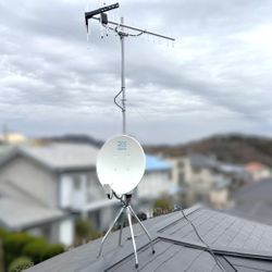 【✨神奈川県中郡大磯町　八木式アンテナ＆4K8K対応BSCSアンテナ設置工事✨】の画像1