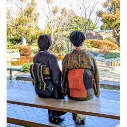 冬のキモノ×ブーツ女子旅 @ 有馬温泉の画像1