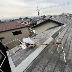 【 滋賀県大津市 】アンテナ取替工事の画像1