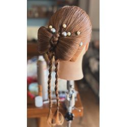 卒業式に向けてヘアセットの特訓！の画像3