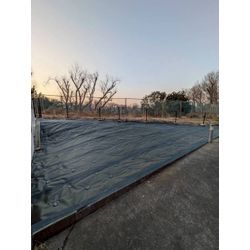 神奈川県横浜市青葉区にて防草シート敷きを行いました　part.2の画像2