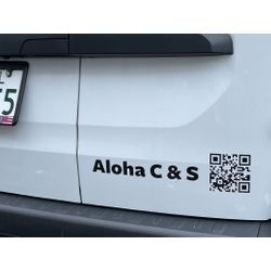 🌺NEW Aloha号🚎ステッカー貼り🌺の画像2