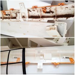 リピート3年ぶりの訪問　タバコあり、ペットあり　★2011年 AS-281KS エアコンクリーニング★の画像2