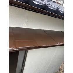 戸建て　軒先屋根の鈑金塗装！の画像3