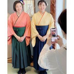 卒業袴の後撮りでした。の画像2