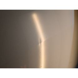 トヨタ エスティマ ドアのヘコミ デントリペアの画像1