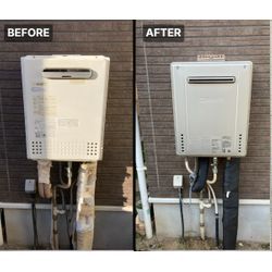 上尾市/壁掛け給湯器/エコジョーズの画像1