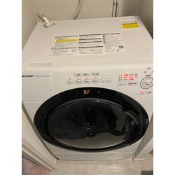 神奈川県川崎市川崎区　SHARP ドラム式洗濯機　E03排水エラー　修理の画像1