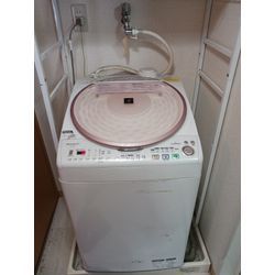 シャープ洗濯機ES-TX810乾燥機能付き2012年式の画像1