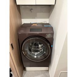 春日部市　ドラム式洗濯機　取り付け！の画像1