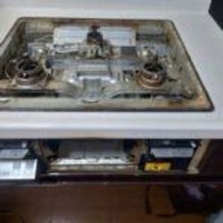 高崎市で点火しないビルトインコンロの交換工事の画像1