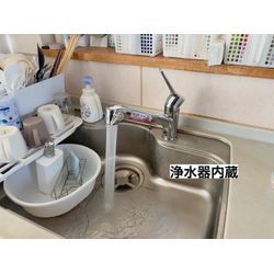 キッチン水漏れ　混合水栓交換の画像2