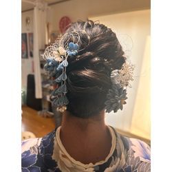 愛らしい小学卒業袴(シニョン)の画像1