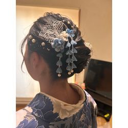 愛らしい小学卒業袴(シニョン)の画像2