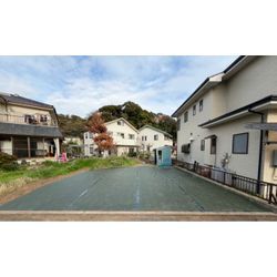 神奈川県厚木市にて防草シート(除草シート)を敷きましたの画像2