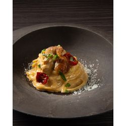 上野の森スモークダイニングGAGAにて極上パスタを撮影の画像1