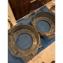 パナソニックドラム式洗濯機の脱水受けカバー交換修理の画像1