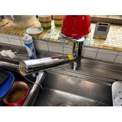 キッチン混合水栓交換の画像1