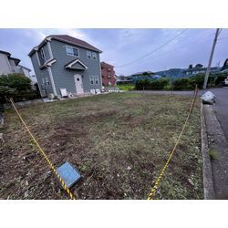 【あきる野市】100㎡　空き地の除草作業の画像3