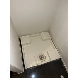 草加市　洗濯機排水口詰まり除去！の画像3