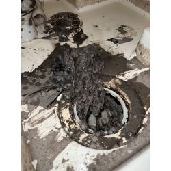 草加市　洗濯機排水口詰まり除去！の画像2