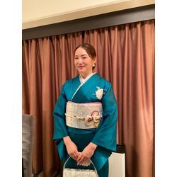 26/2/7 パーティご出席　ロング　シニヨンの画像2