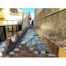 生い茂った植栽をスッキリ剪定！明るく安全な通路に大変身✨の画像3