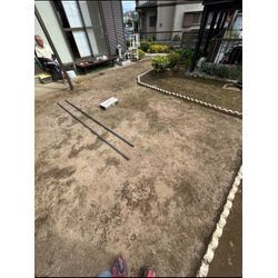 人工芝✨　千葉県野田市の画像1