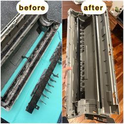 【咳の原因はエアコン！？】リピーター様宅で背抜き分解クリーニング！の画像3