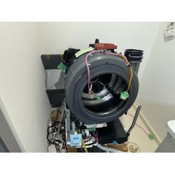 大阪市城東区、洗濯機が洗面室に入らないの画像2