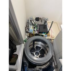 大阪市城東区、洗濯機が洗面室に入らないの画像1