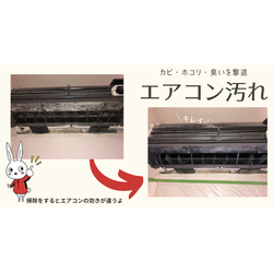 想像以上の汚れが…！プロの洗浄でエアコン内部スッキリ(^_^)の画像1