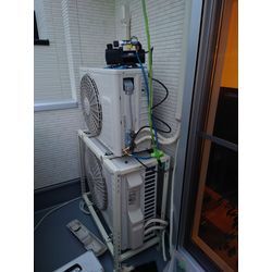 エアコン界のタワマン爆誕！？伊丹市で3台取付けミッション完了！の画像2