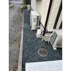 砂利下防草シート施工の画像3