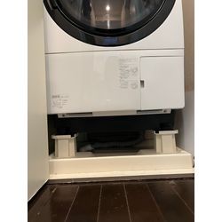 新座市　ドラム式洗濯機　かさ上げ台設置！の画像3