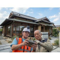 「屋根に人を上げるのは不安…」そんなお客様に喜ばれた、強風後のドローン点検！の画像1