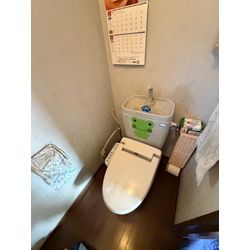 トイレ交換　高圧洗浄機の画像1