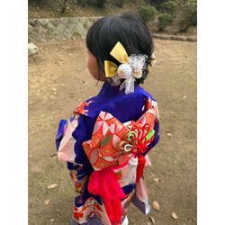 親子でお着物　七五三の画像2