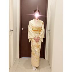 25/12/21 お宮参り　訪問着　ロングヘアの画像1